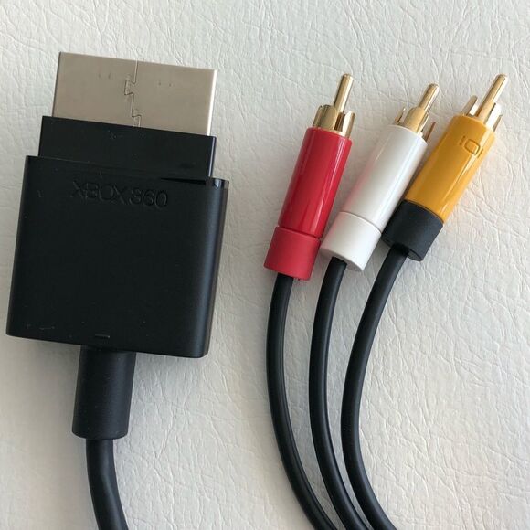 Xbox 360 Microsoft Composite Audio/Video Cable - Picture 6 of 7